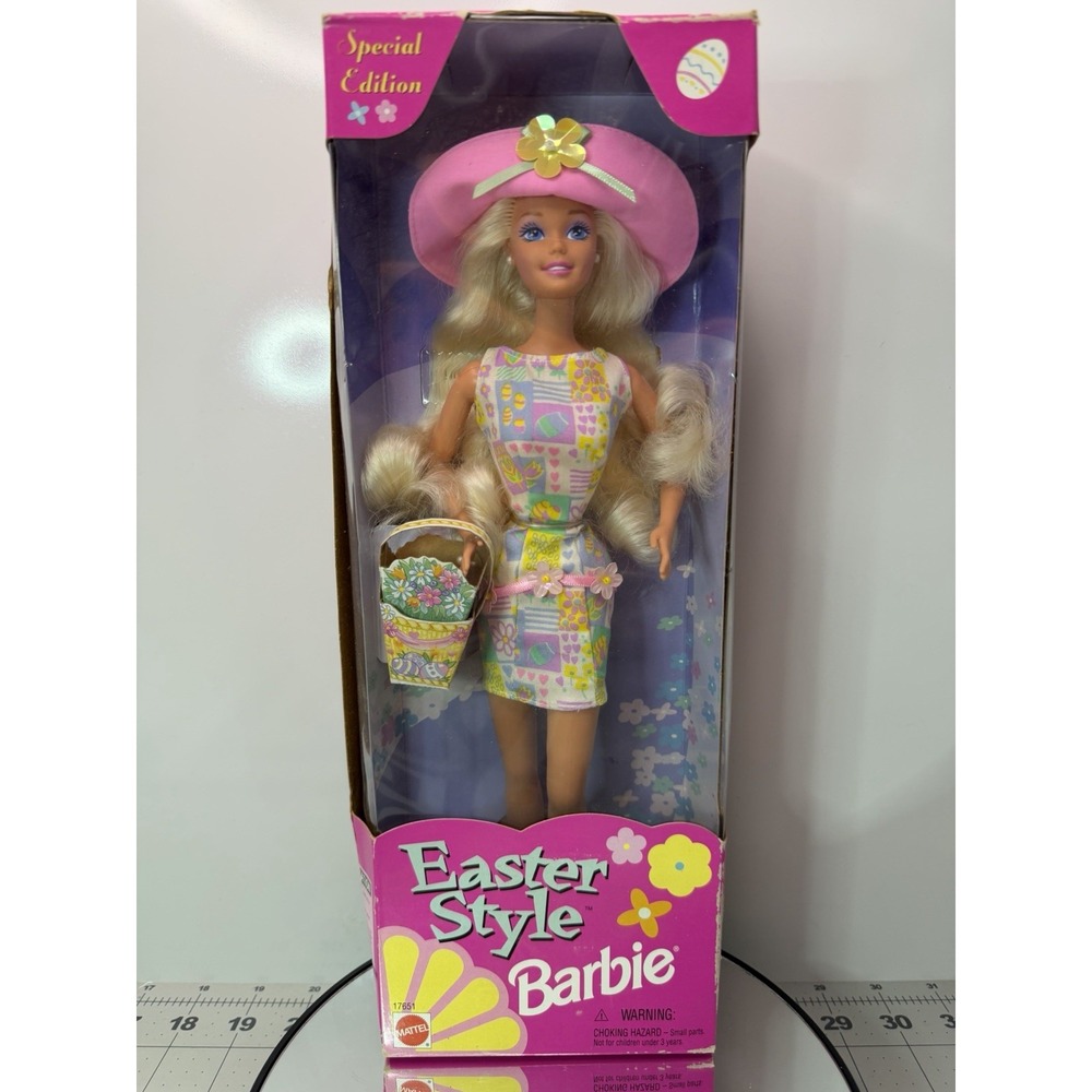 Vintage‎ 1997 Easter Style Barbie Doll Special Edition Mattel #17651 NRFB